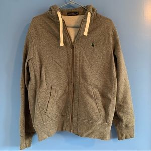 Polo Ralph Lauren Gray Zip-Up Hoodie